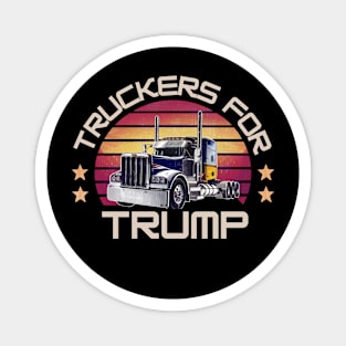 Truckers-for-trump Magnet